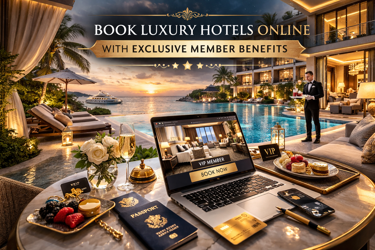 Book Luxury Hotels Online with Exclusive Member Benefits